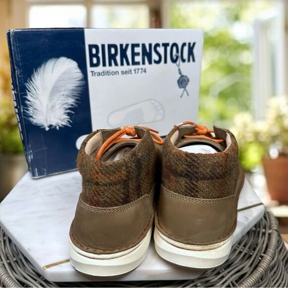 BIRKENSTOCK X HARRIS TWEED 1774 Designer Collaboration Ankle Chukka Boot EU 42 - Picture 10 of 13